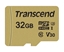Изображение Transcend microSDHC 500S    32GB Class 10 UHS-I U3 V30 + Adapter