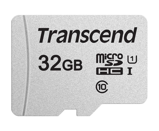 Изображение Transcend microSDHC 300S    32GB Class 10 UHS-I U1