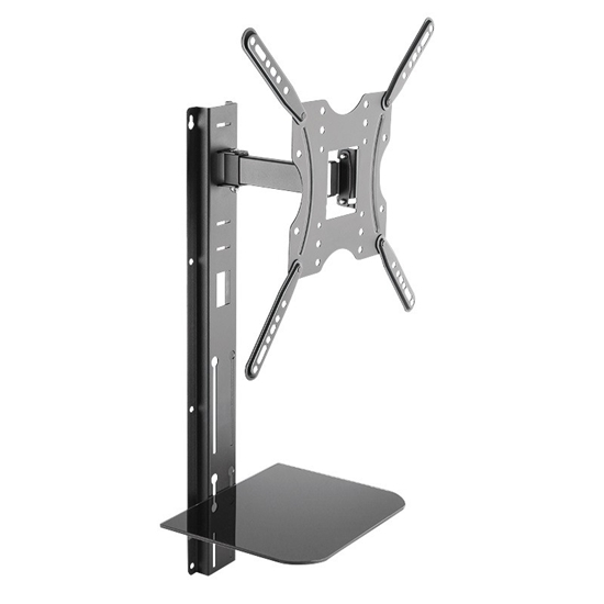 Изображение Logilink BP0048 TV wall mount, 32"-55", w/ support shelf | Logilink