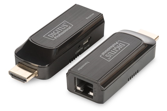 Picture of DIGITUS Extender HDMI Kabel Full HD 50m Set  Strom via USB