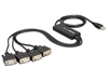 Picture of Delock Adapter USB 2.0  4 x Serial