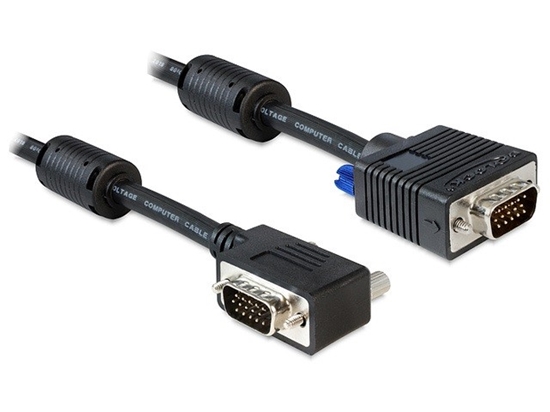 Picture of Delock Cable SVGA 2 m male-male angled