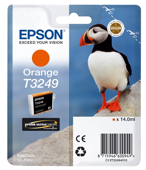 Picture of Epson ink cartridge orange T 324                     T 3249