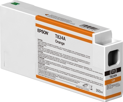 Picture of Epson Singlepack Orange T824A00 UltraChrome HDX 350ml