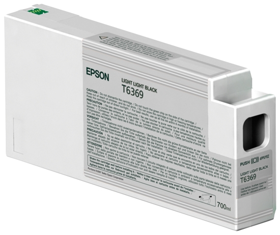 Изображение Epson ink cartridge light light black   T 636 700 ml      T 6369