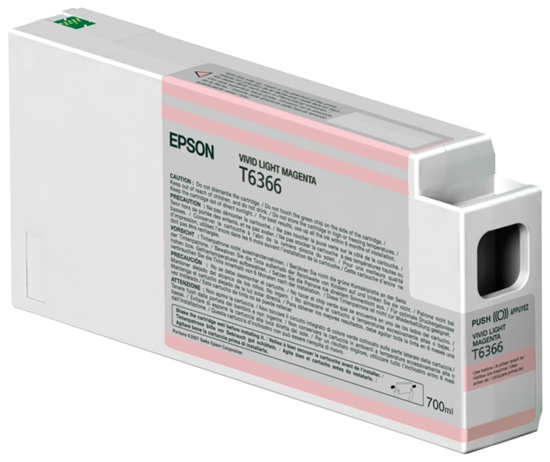 Picture of Epson ink cartridge vivid light magenta T 636 700 ml      T 6366