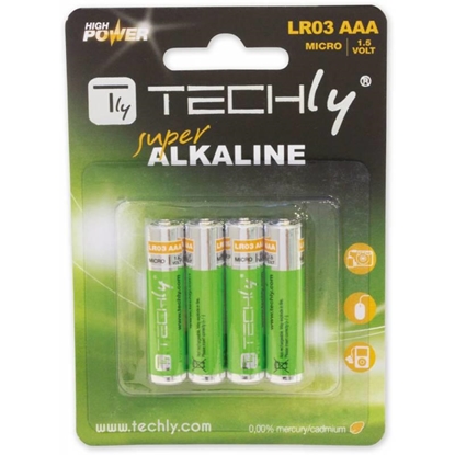 Изображение Baterie alkaliczne LR03 AAA 4szt, (IBT-LR03T4B)