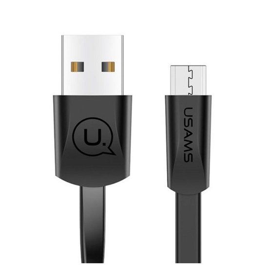 Picture of Kabel USB Usams USB-A - microUSB 1.2 m Czarny (SJ201MIC01)