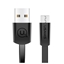 Attēls no Kabel USB Usams USB-A - microUSB 1.2 m Czarny (SJ201MIC01)