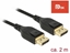 Изображение Delock DisplayPort cable 8K 60 Hz 2 m DP 8K certified