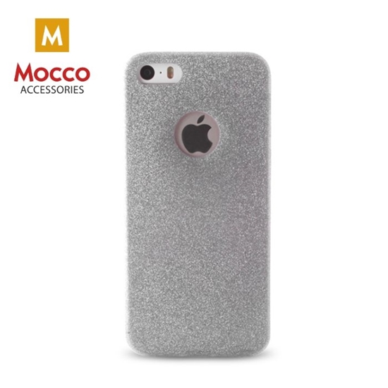 Изображение Mocco Glitter Ultra Back Case 0.3 mm Silicone Case for Samsung A310 Galaxy A3 (2016) Silver