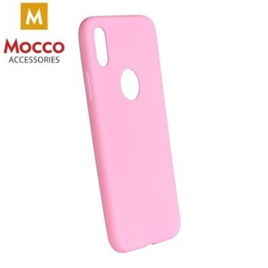 Picture of Mocco Ultra Slim Soft Matte 0.3 mm Silicone Case for Huawei Mate 10 Lite Pink