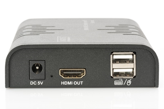 Picture of DIGITUS HDMI KVM Extender 120 m Voll HD via Network cable