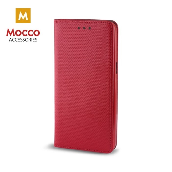 Picture of Mocco Smart Magnet Book Case For Huawei Y9 (2018) Red