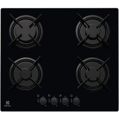 Attēls no Electrolux EGT6242NVK Built-in Gas Black hob