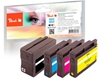 Picture of Peach PI300-708 ink cartridge 4 pc(s) Standard Yield Black, Cyan, Magenta, Yellow