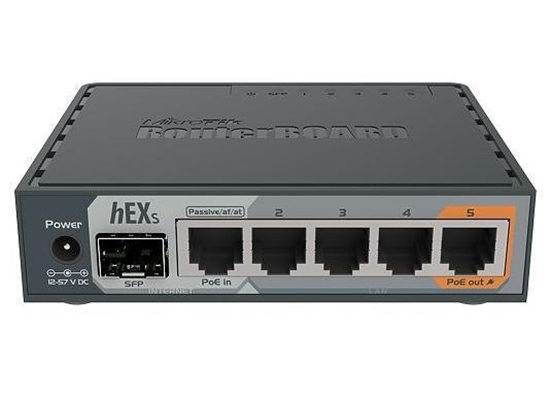 Picture of NET ROUTER 10/100/1000M 5PORT/HEX S RB760IGS MIKROTIK