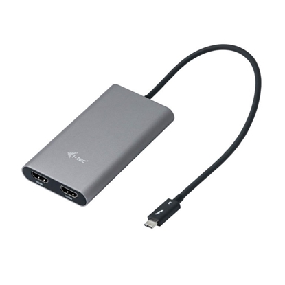 Attēls no i-tec Thunderbolt 3 Dual HDMI Video Adapter