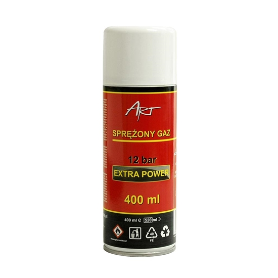 Изображение Art Sprężone powietrze Extra Power do usuwania kurzu 400 ml (AS-19)