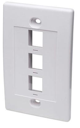 Picture of Intellinet 163309 wall plate/switch cover White