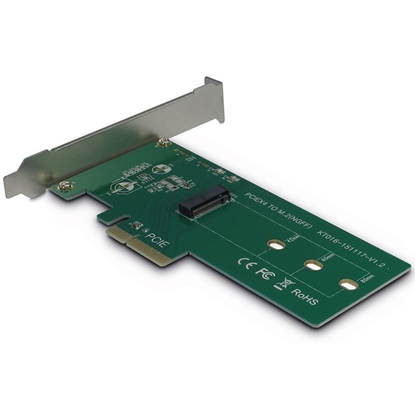 Attēls no Adapteris PCIe for M.2 PCIe drives (Drive M.2 PCIe, Host PCIe x4), card