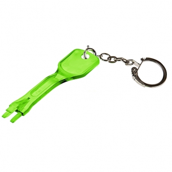 Picture of RJ45 Port Blocker Key, green