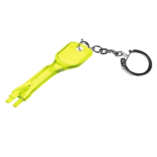 Изображение RJ45 Port Blocker Key, yellow