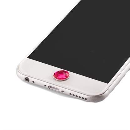 Picture of Mocco Universal Home Button Sticker Decoration Apple iPhone / iPad Pink