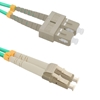 Picture of Patchcord światłowodowy LC/UPC-SC/UPC | MultiMode | 50/125 | OM4 | 1m