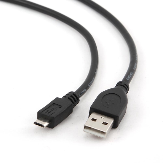 Picture of CABLE USB2 TO MICRO-USB 0.1M/CCP-MUSB2-AMBM-0.1M GEMBIRD