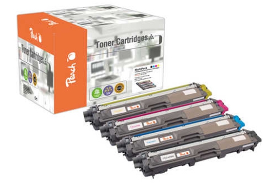 Picture of Peach 111929 toner cartridge 4 pc(s) Black, Cyan, Magenta, Yellow