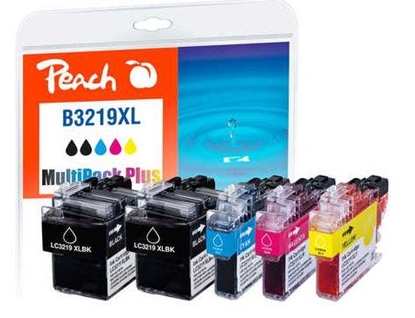 Изображение Peach PI500-246 ink cartridge 5 pc(s) Black, Cyan, Magenta, Yellow