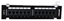 Attēls no Intellinet Patch Panel, Cat6, Wall-mount, UTP, 12 Port, Black