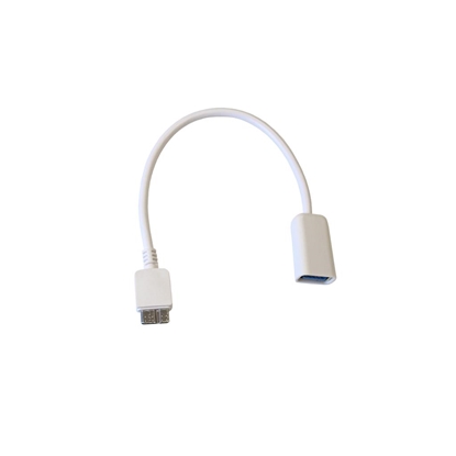 Attēls no Kabel USB Art USB-A - microUSB Biały (KABADA USB3/MIUSB AL-OEM-161)