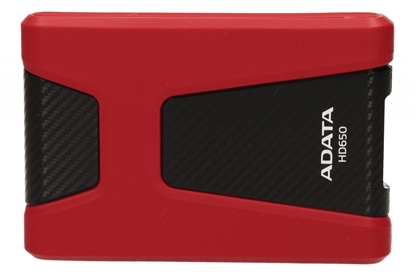 Attēls no ADATA HD650 1TB USB3.1 RED ext. 2.5in