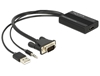 Изображение Delock VGA to HDMI Adapter with Audio