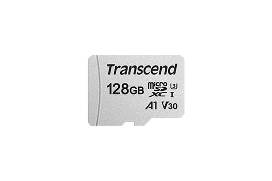 Picture of Transcend microSDXC 300S-A 128GB Class 10 UHS-I U3 V30 A1