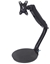 Attēls no Manhattan Monitor Desk Mount (stand) with 2x USB-A ports, 1 screen, 13-27", Vesa 75x75 to 100x100mm, 3 pivots, Height 21-37cm (gas spring), 2x USB-A (5 Gbps USB 3.2 Gen1 aka USB 3.0), SuperSpeed USB, Black, Three Year Warranty, Box