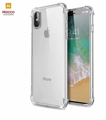 Attēls no Mocco Anti Shock Case 0.5 mm Silicone Case for Huawei Y6 / Y6 Prime (2018) Transparent