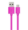 Изображение Energizer Hightech Ultra Flat Micro-USB Cable 1.2m pink (C21UBMCGPK4)