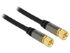 Picture of Delock Antenna cable F Plug  F Plug RG-6U 3 m black