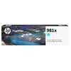 Picture of HP L0R09A PageWide ink cartridge cyan No. 981 X