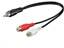 Изображение Kabel MicroConnect RCA (Cinch) - RCA (Cinch) x2 0.2m czarny (AUDC02)