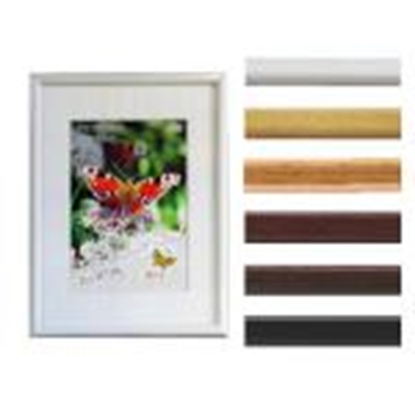 Изображение Fotorāmis 21x30cm AURA bordo,  plastika