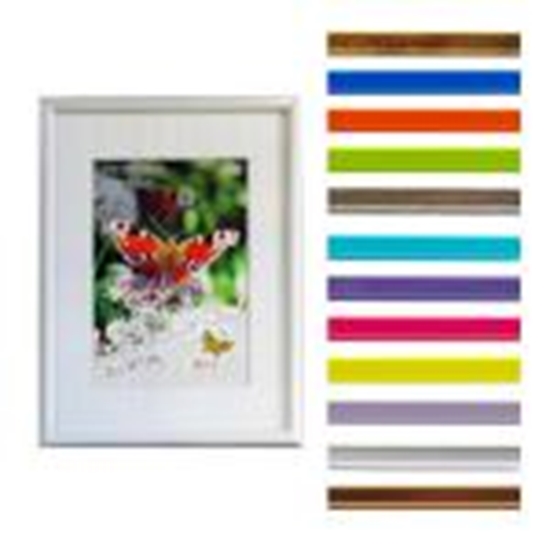 Изображение Fotorāmis 21x30cm AURA zils,  plastika