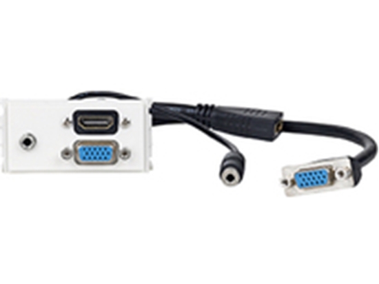 Picture of VivoLink Panel montażowy VGA + 3.5mm Jack + HDMI (WI221270)