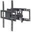 Attēls no Manhattan TV & Monitor Mount, Wall, Full Motion, 1 screen, Screen Sizes: 32-55", Black, VESA 100x100 to 400x400mm, Max 40kg, LFD, Tilt & Swivel with 3 Pivots, Lifetime Warranty