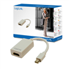 Изображение Logilink | Adapter Mini DisplayPort to HDMI with Audio: | Grey | Mini DisplayPort | HDMI A | 0.1 m