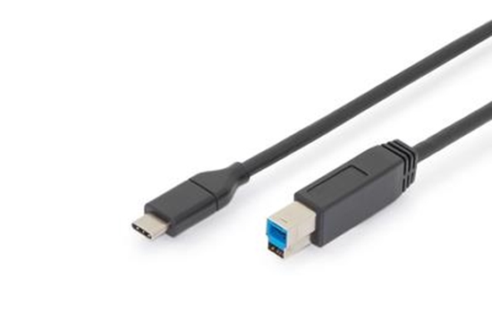 Изображение DIGITUS USB Type-C Cable Gen2 Type-C to B      AK-300149-010-S