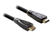 Изображение Delock Cable High Speed HDMI with Ethernet â HDMI A male  HDMI A male straight  straight 3 m Premium